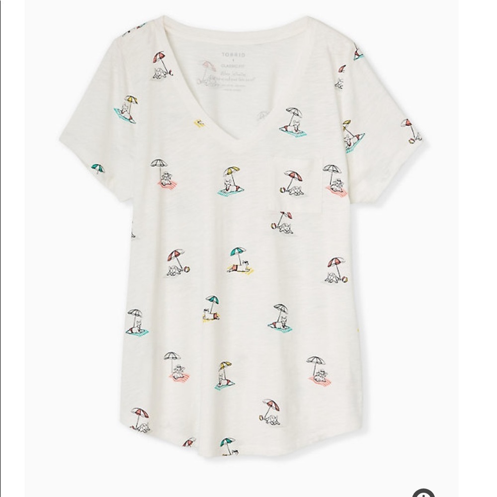 Torrid Frenchies At The Beach T-Shirt